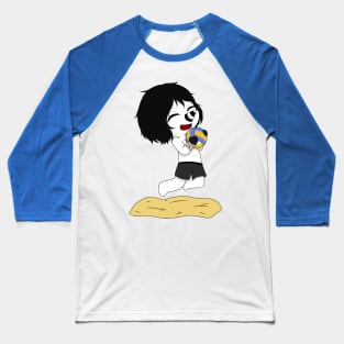 creepypasta laughing jack chibi Baseball T-Shirt